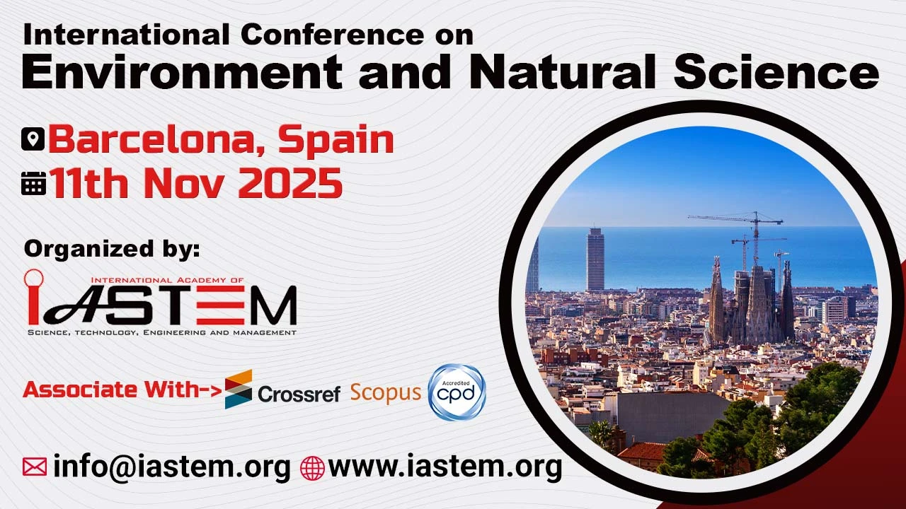 Environment and Natural Science Conference in Spain